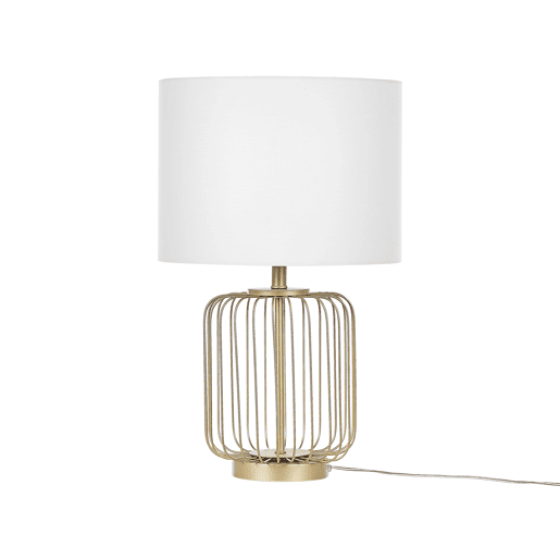 Candeeiro de mesa THOUET Metal Dourado Candeeiro de mesa THOUET Metal Dourado