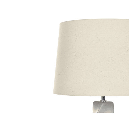 Candeeiro de mesa BELAYA Cerâmica Cinzento