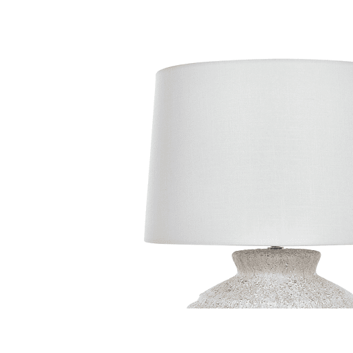 Candeeiro de mesa CAINE Cerâmica Creme