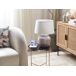 Beliani Lámpara de mesa MAREB Beliani Lámpara de mesa MAREB Beige
