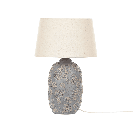 Candeeiro de mesa FERREY Cerâmica Cinzento
