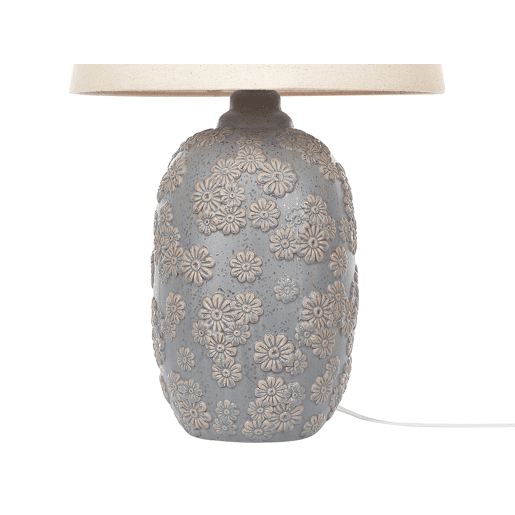 Candeeiro de mesa FERREY Cerâmica Cinzento