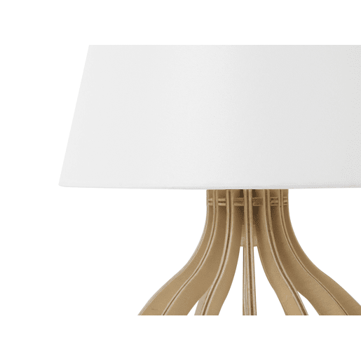 Candeeiro de mesa AGUEDA CastanhoBranco Candeeiro de mesa AGUEDA CastanhoBranco