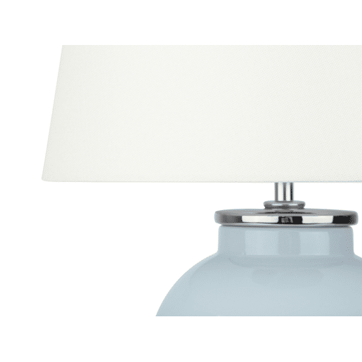 Candeeiro de mesa BRENTA Cerâmica Azul claro