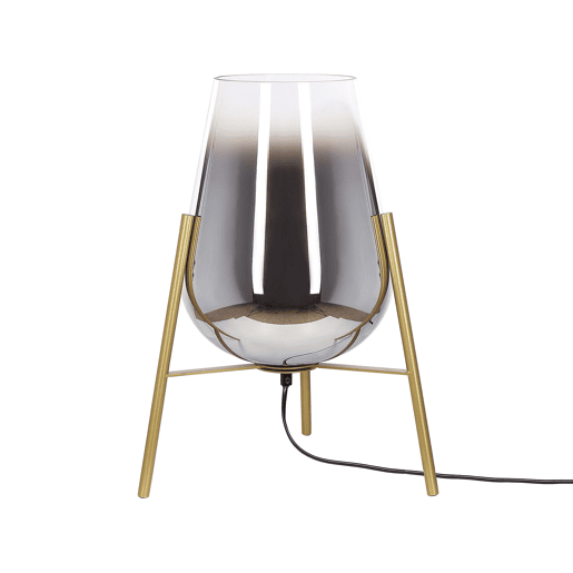 Candeeiro de mesa MENA Metal Dourado Candeeiro de mesa MENA Metal Dourado