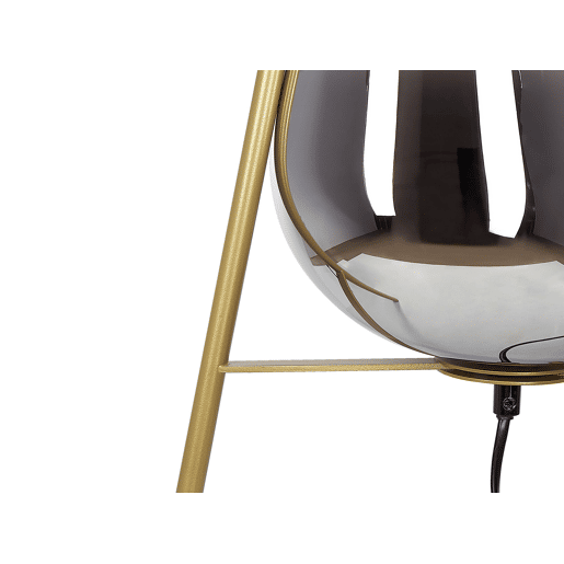 Candeeiro de mesa MENA Metal Dourado Candeeiro de mesa MENA Metal Dourado