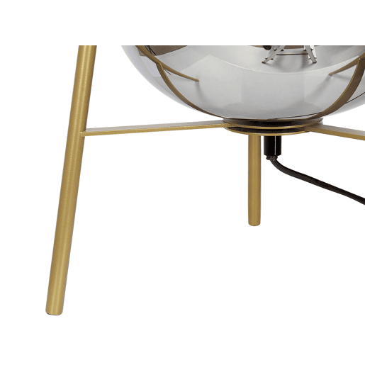Candeeiro de mesa MENA Metal Dourado Candeeiro de mesa MENA Metal Dourado