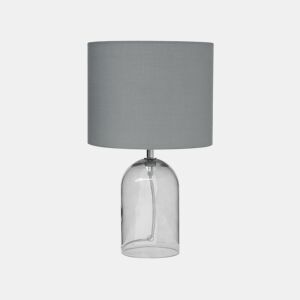 Candeeiro de mesa DEVOLL Vidro Cinzento