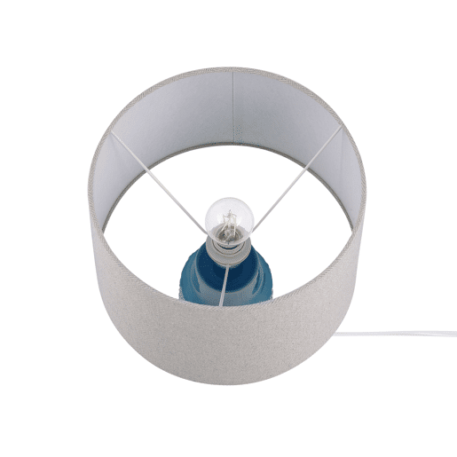 Candeeiro de mesa THAYA Cerâmica Azul