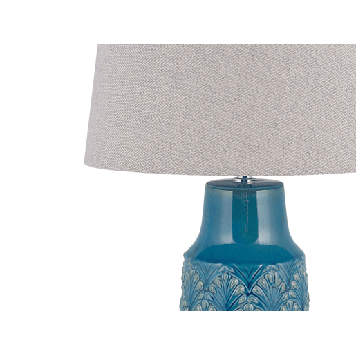 Candeeiro de mesa THAYA Cerâmica Azul