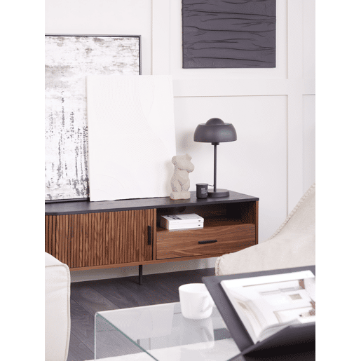 Beliani Candeeiro de mesa SENETTE Beliani Candeeiro de mesa SENETTE