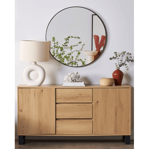 Candeeiro de mesa VENTA Cerâmica Branco