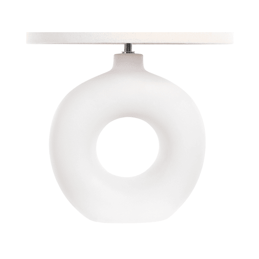Candeeiro de mesa VENTA Cerâmica Branco