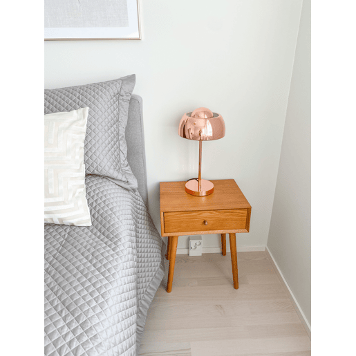 Candeeiro de mesa SENETTE Metal Cobre