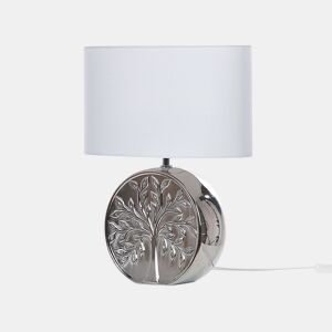 Candeeiro de mesa KHERLEN Cerâmica Prateado