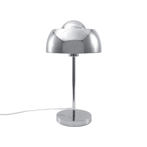 Candeeiro de mesa SENETTE Metal Prateado Candeeiro de mesa SENETTE Metal Prateado