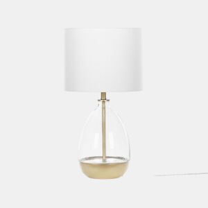 Candeeiro de mesa OKARI Vidro Branco