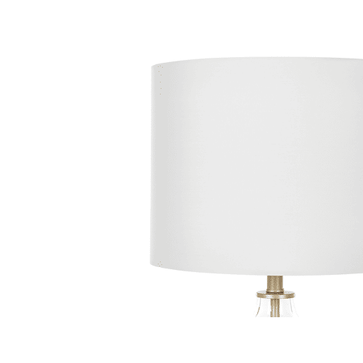 Candeeiro de mesa OKARI Vidro Branco