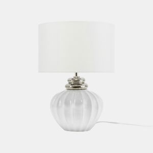 Candeeiro de mesa NERIS Cerâmica Branco