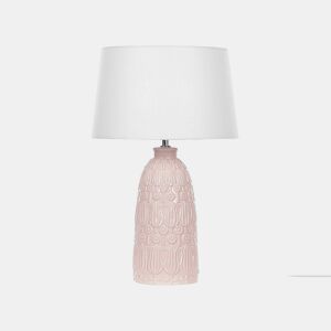 Candeeiro de mesa ZARIMA Cerâmica Rosa