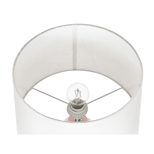 Candeeiro de mesa ZARIMA Cerâmica Rosa