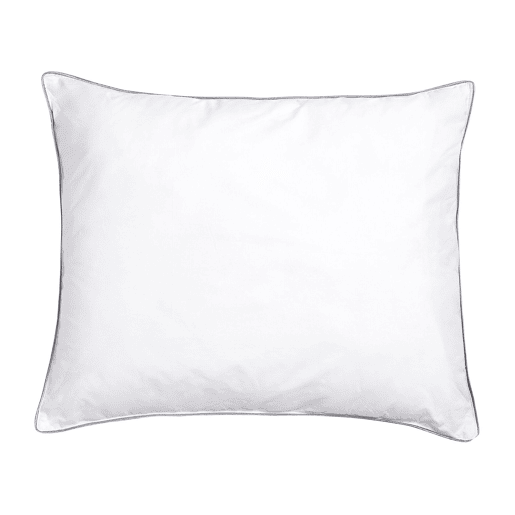 Conjunto de 2 almofadas PELISTER Baixa Microfibra 50 x 60 cm Branco Conjunto de 2 almofadas PELISTER Baixa Microfibra 50 x 60 cm Branco