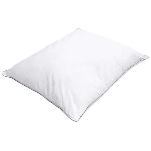 Conjunto de 2 almofadas PELISTER Baixa Microfibra 50 x 60 cm Branco Conjunto de 2 almofadas PELISTER Baixa Microfibra 50 x 60 cm Branco