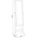Espejo Basics 40x36 Espejo Basics 40x36 Blanco