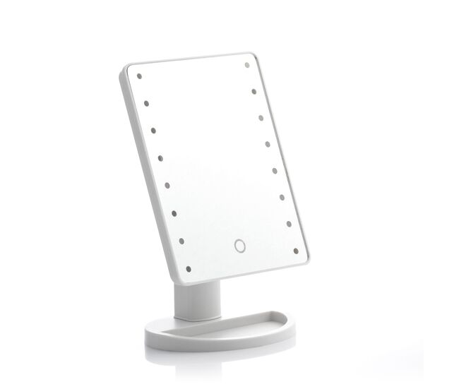 Espejo led táctil de sobremesa perflex innovagoods