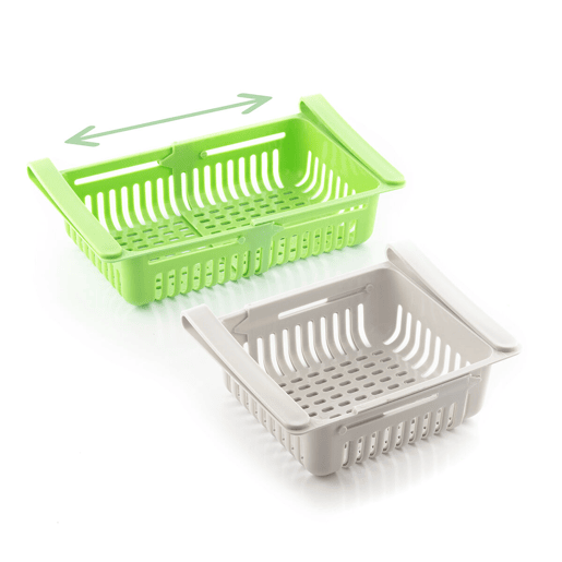 Organizador de Frigorífico Ajustável Friwer InnovaGoods (pack de 2)