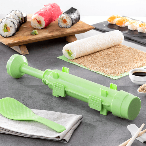 Conjunto de sushi com receitas Suzooka InnovaGoods 3 Peças Conjunto de sushi com receitas Suzooka InnovaGoods 3 Peças