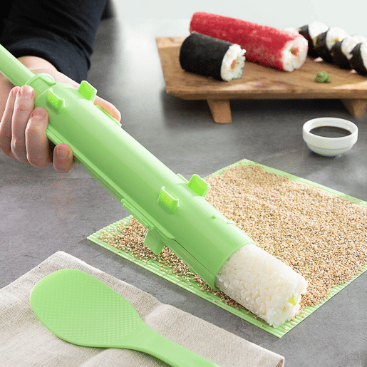 Conjunto de sushi com receitas Suzooka InnovaGoods 3 Peças Conjunto de sushi com receitas Suzooka InnovaGoods 3 Peças