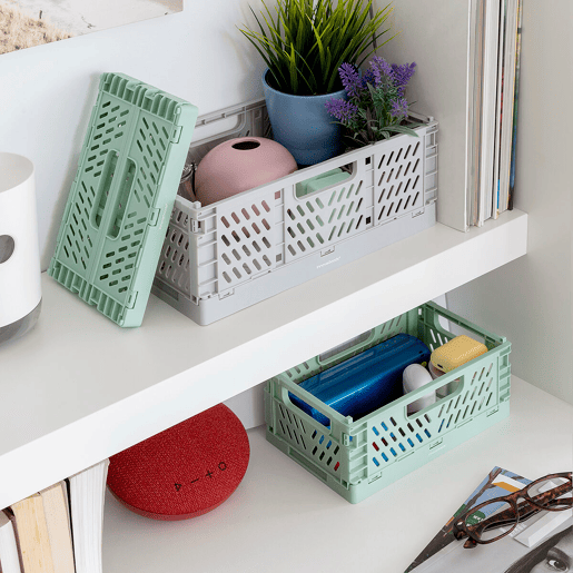 Conjunto de 3 Caixas Organizadoras Dobráveis e Empilháveis Boxtor InnovaGoods