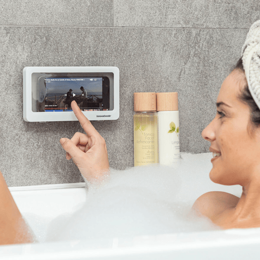 Capa Impermeável com Suporte de Parede para Smartphone Cashower InnovaGoods