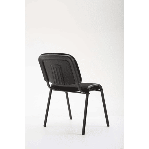 Silla de Conferencia Ken Tela Negro 53X53X83 cm