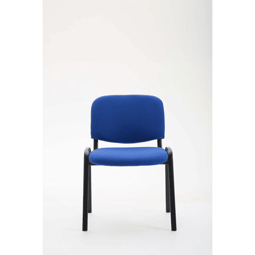 Silla de Conferencia Ken Tela Azul 53X53X83 cm