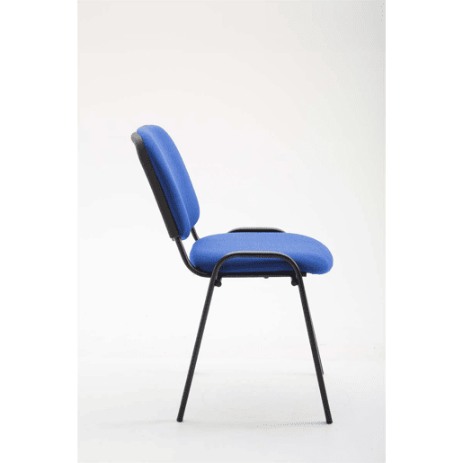 Silla de Conferencia Ken Tela Azul 53X53X83 cm
