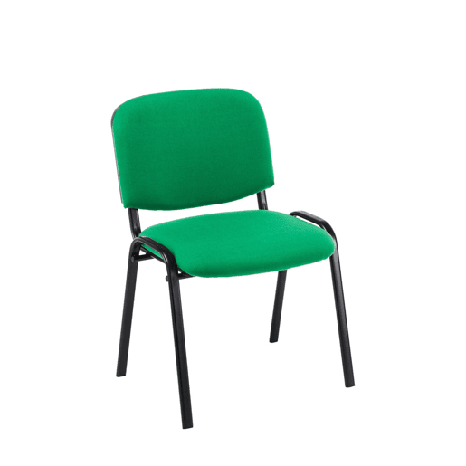 Silla de Conferencia Ken Tela Verde 53X53X83 cm