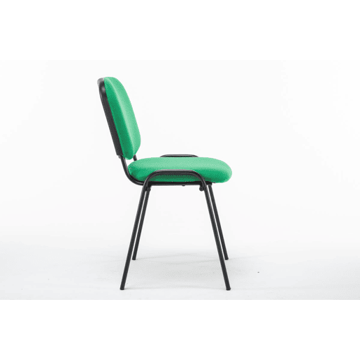 Silla de Conferencia Ken Tela Verde 53X53X83 cm