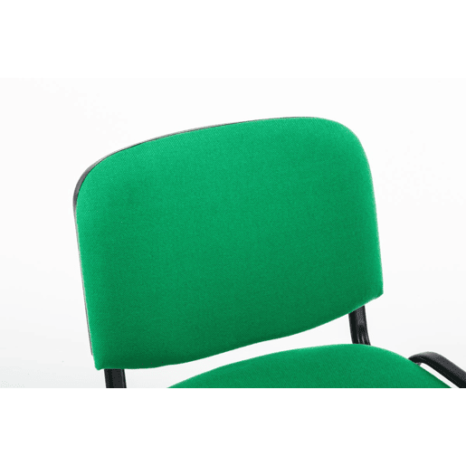 Silla de Conferencia Ken Tela Verde 53X53X83 cm