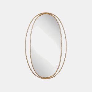 Espelho BESSON 55 cm 90 cm Metal Dourado