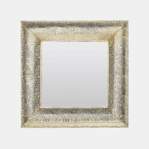 Espelho PLERIN 60 cm 60 cm Metal Dourado