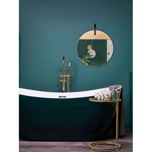 Espelho GURS 60 cm 60 cm Metal Dourado