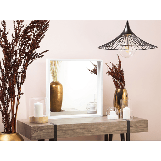 Espelho BRIGNOLES 50 cm 50 cm Branco