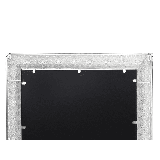 Espelho CAVAN 65 cm 65 cm Metal Prateado Espelho CAVAN 65 cm 65 cm Metal Prateado