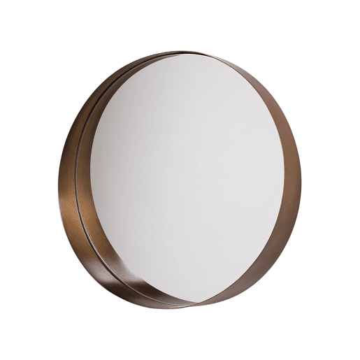Espelho PINEY 40 cm 40 cm Metal Cobre