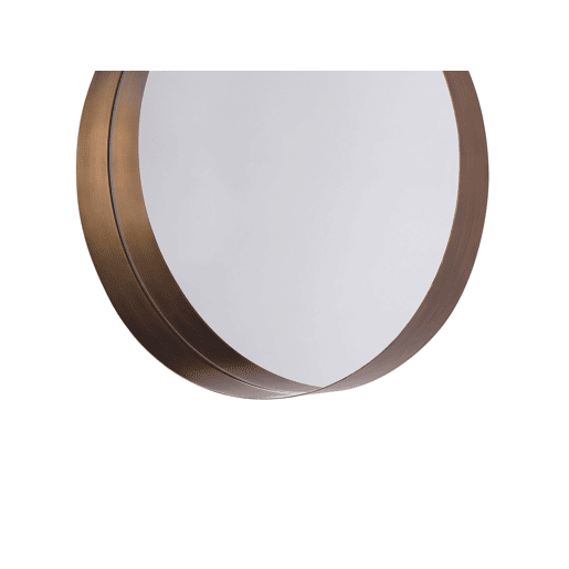 Espelho PINEY 40 cm 40 cm Metal Cobre
