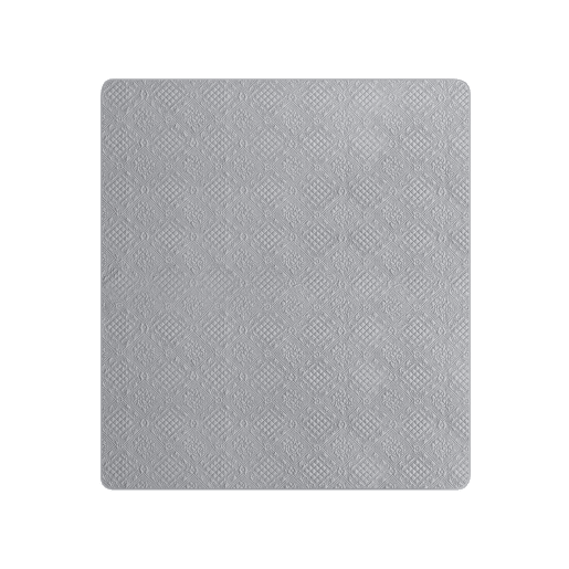 Colcha com almofadas ALAMUT 140 x 210 cm Cinzento