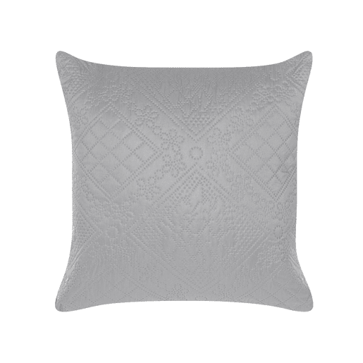 Colcha com almofadas ALAMUT 160 x 220 cm Cinzento