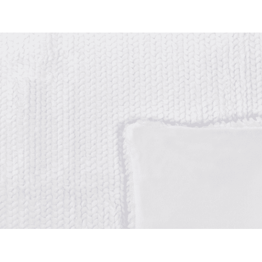 Manta BJAS 200 x 220 cm Branco